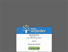 Tablet Screenshot of minvejleder.dk